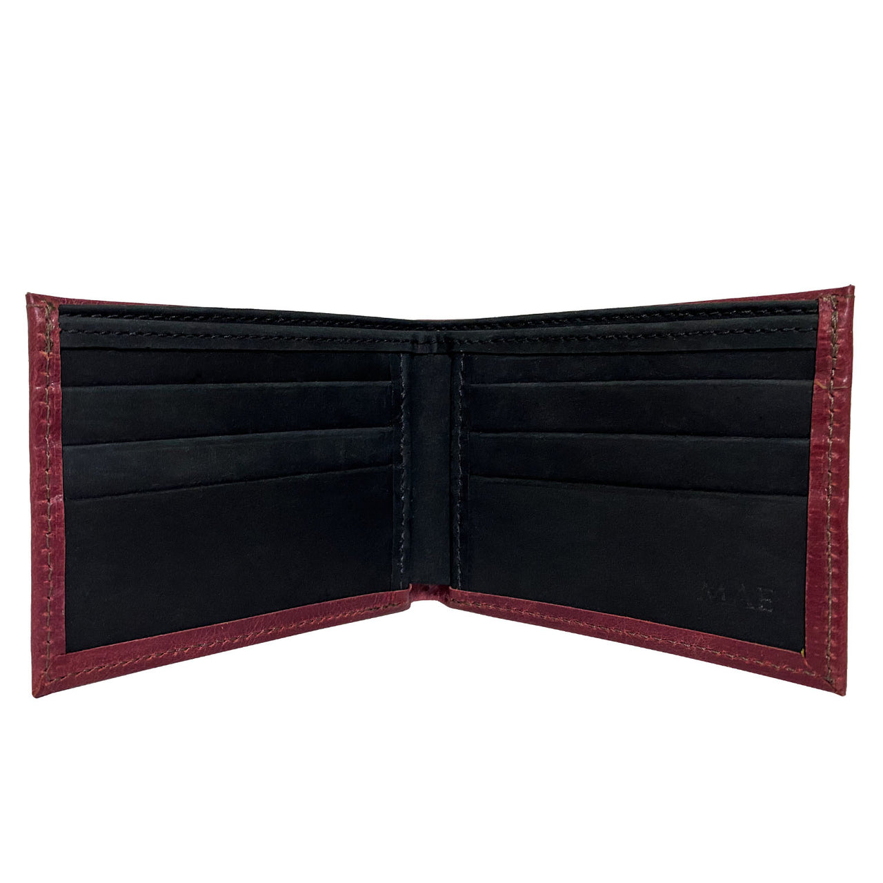 Billetera Hombre Burdeo