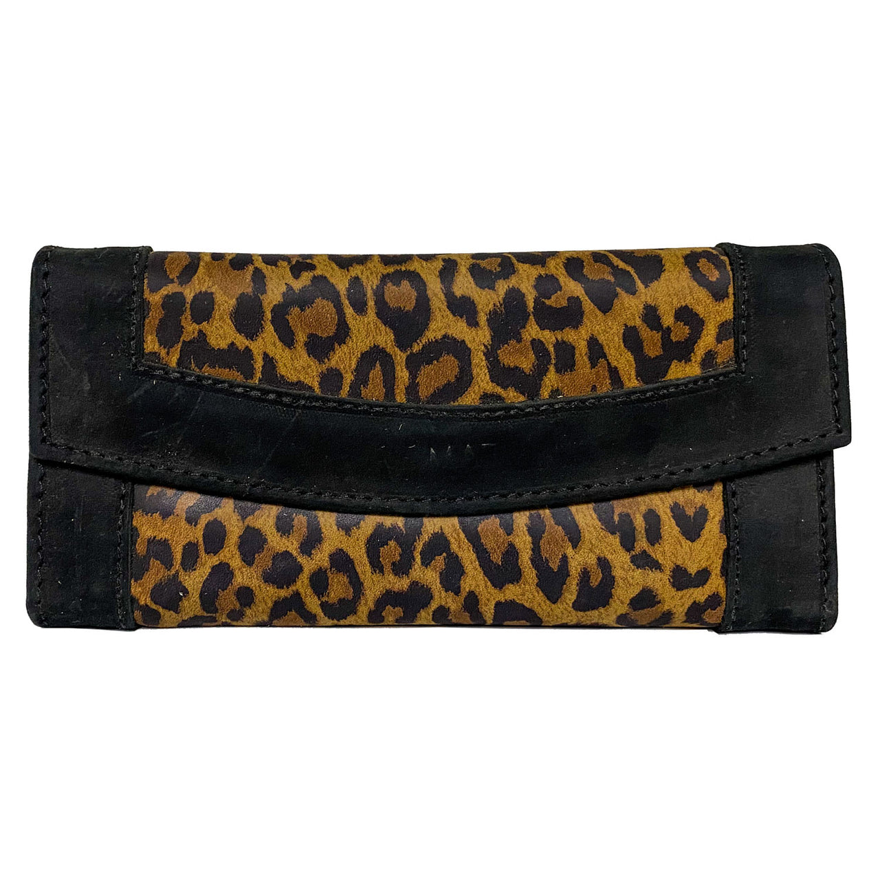 Billetera Triple Leopardo