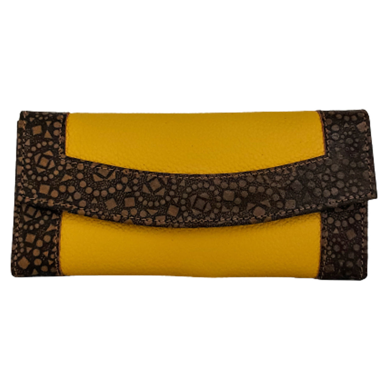 Billetera Triple Amarilla